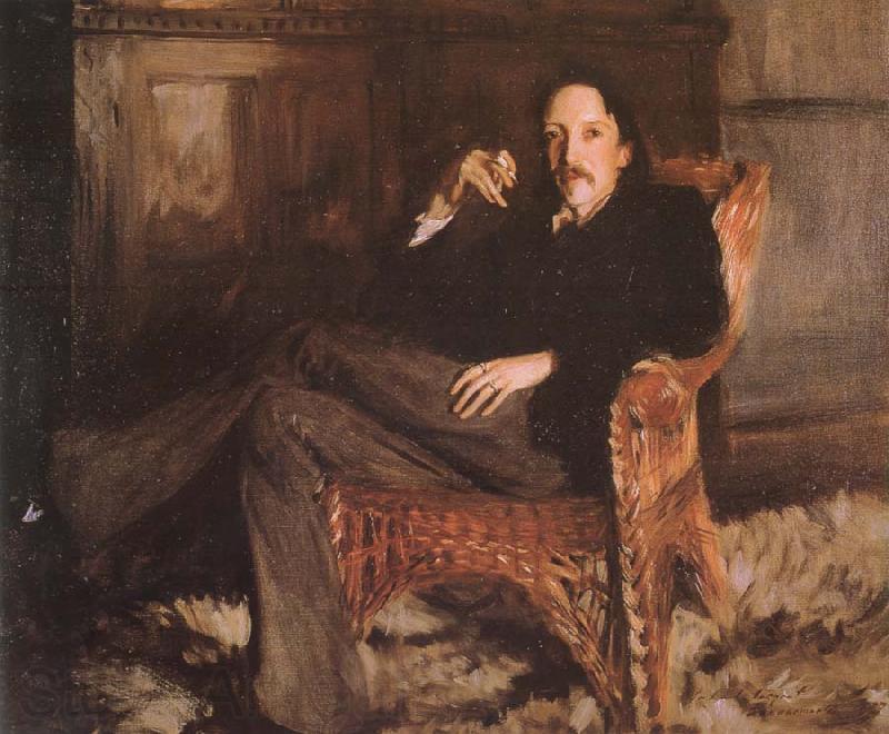 John Singer Sargent Robert Louis Stevenson